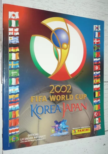 Album Panini Football Fifa World Cup Korea Japan 2002 Coupe Du Monde Vide