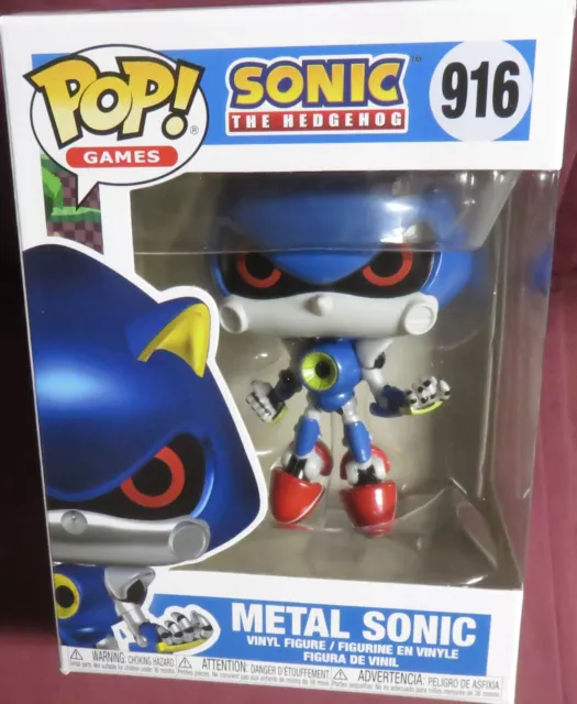 METAL SONIC, FROM 'SONIC THE HEDGEHOG", 2024 FUNKO POP "GAMES", 916