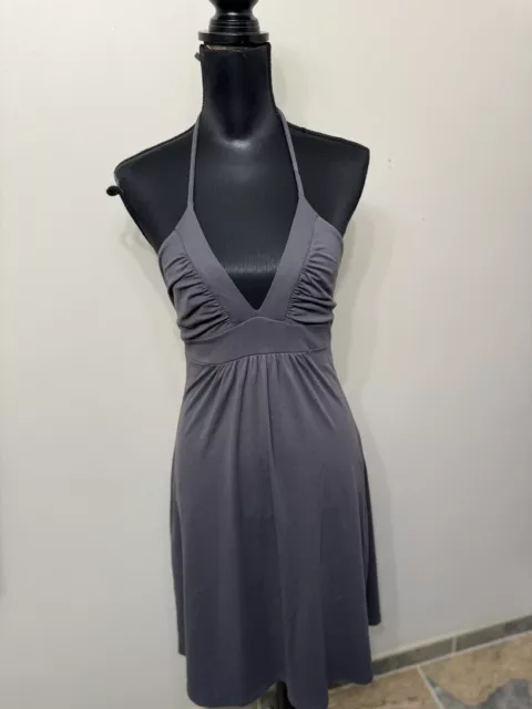 Susana Monaco By Revolve Women’s Summer Grey Strapless Dress Size M