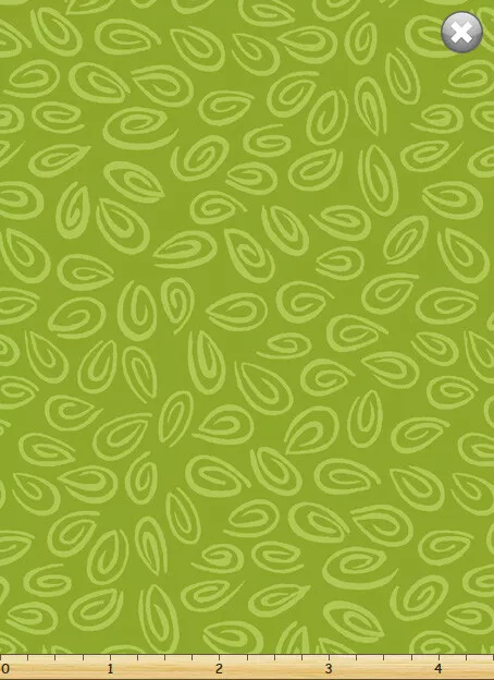 Zig, Flying Ace Dog - Grass Green Swirls  by Susybee - 50 cms -100% Cotton