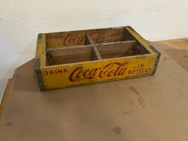 Coca Cola Wood Crate Chatanooga