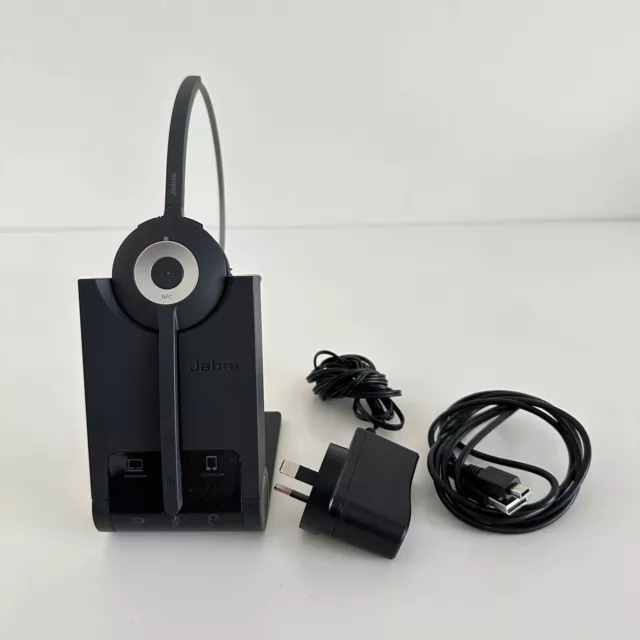 Jabra Pro 935 Single Ear Wireless Headset - Black WHB005BS(U)  Dual Connectivity