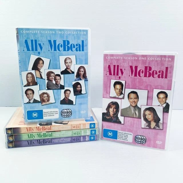 Ally McBeal Season 1-5 (DVD 2012) Complete TV Series 1 2 3 4 5 Calista Flockhart