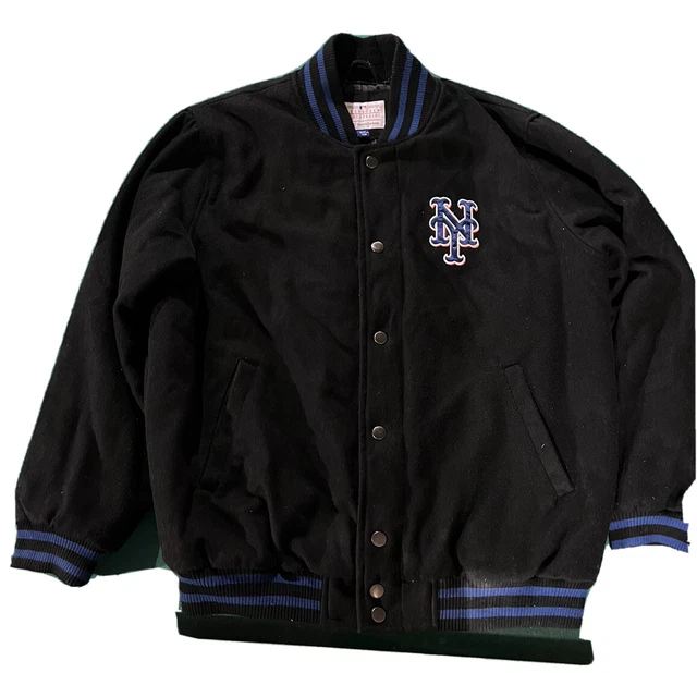 New York Mets G-III Sports Carl Banks MLB Jacket Mens Size XL 90’s Vintage