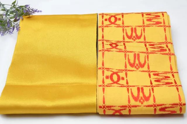 Dear Vanilla Japanese Hanhaba Obi Sash Belt Women's Kimono Vintage Genuine Mint