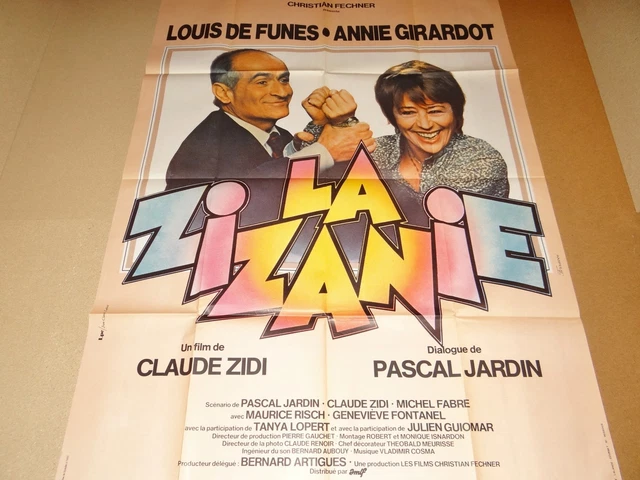 LOUIS DE FUNES LA ZIZANIE ! affiche cinema 1978 EUR 20,00 - PicClick FR