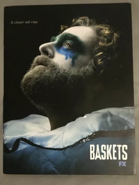 BASKETS Series FX Season 1 One FYC Press Kit Book + DVD Ep.101-105 2016 Promo S2