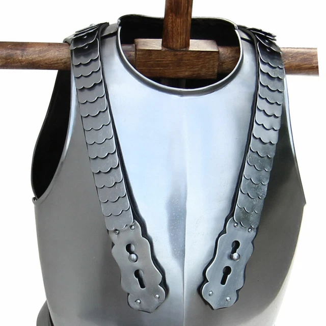 Medieval SCA Hand Forged 19th Century French Napolian Chest Armor Jacket JCT35 2