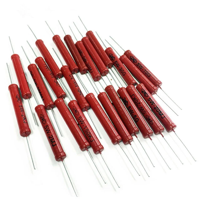 1pcs RI80 High Voltage Resistance 5W 1G~100G