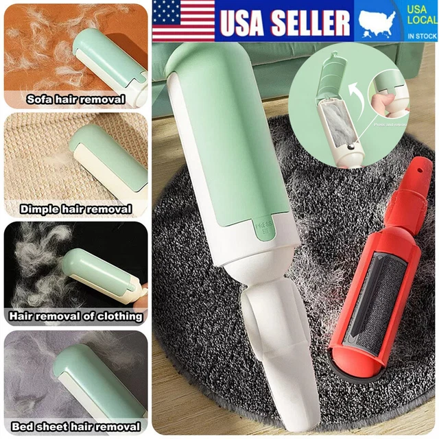 Pet Hair Lint Remover Sofa Cloth Lint Cleaning Brush Dog Cat Fur Roller Reusable