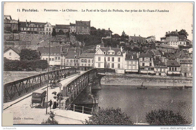 95 PONTOISE - panorama - le chAteau
