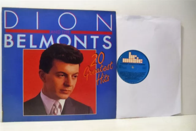 DION AND THE BELMONTS 20 greatest hits LP EX-/VG+, BRLP 19, vinyl album, best of