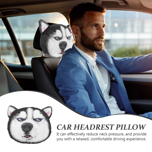 Ergonomic Neck Support Car Neck Pillow Car Seat Headrest Neck Pad 6