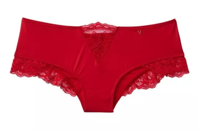NWT VICTORIA'S SECRET Very Sexy Micro Lace Inset Thong Panty Size