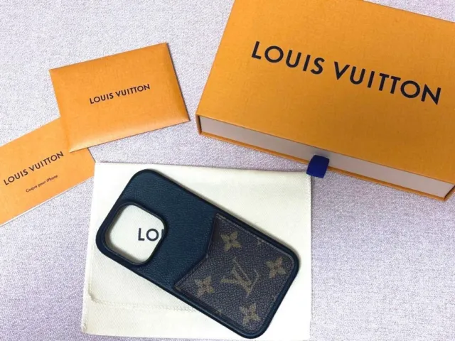 LOUIS VUITTON iPhone12 Pro Max Bumper Smartphone Case Cover Monogram M80082