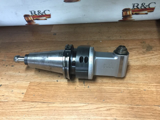 NICE ALBERTI GERARDI ER16 RIGHT ANGLE LIVE TOOL HOLDER KW 2313 W/ Cat 50