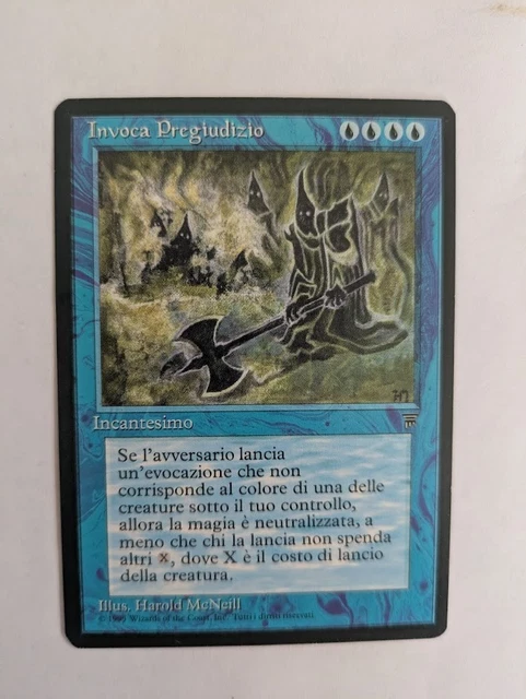MTG  Invoke Prejudice イタリア語 Invoke Prejudice [Legends] ITALIAN*