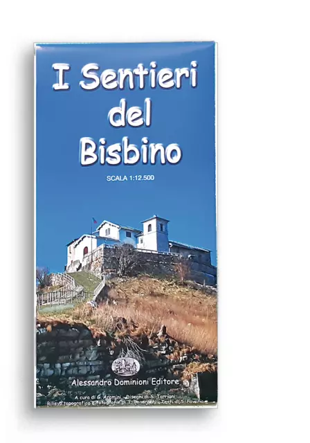 I sentieri del Bisbino - Cartina 1:12.500 - Como Svizzera