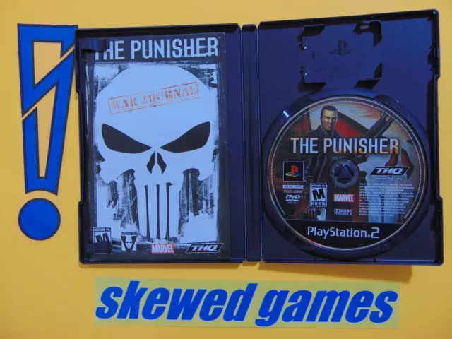 The Punisher (Playstation 2 PS2, 2005) Complete CIB