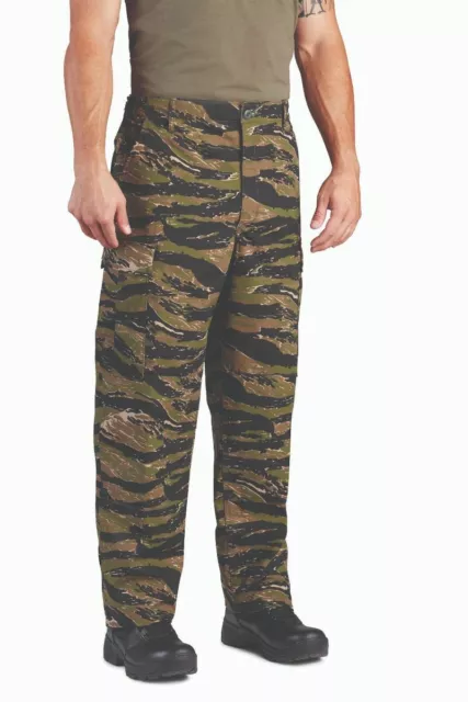 PROPPER Bdu US Army Trouser Asian Tigerstripe Hose pants LL Large Long