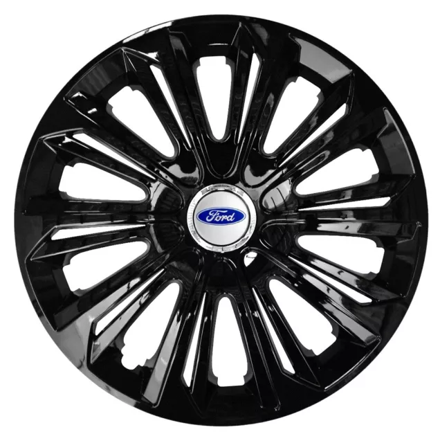 OUTLET #12 4x14" Copriruota Finiture Adatta Ford Fiesta KA