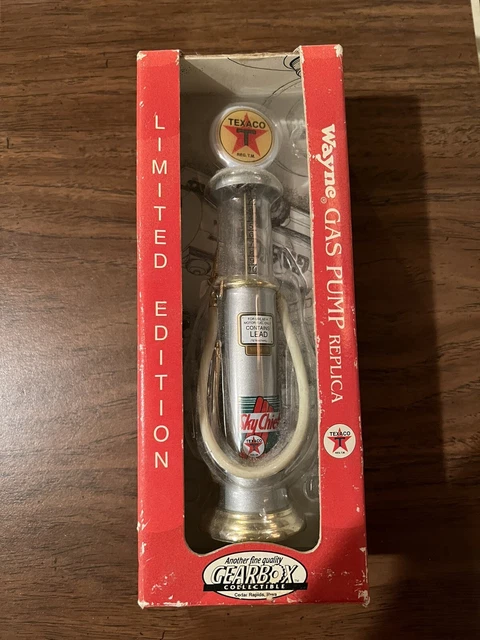 1997 Gearbox Gas Pump Wayne visible Texaco Sky Chief  8" NEW Diecast 1920's
