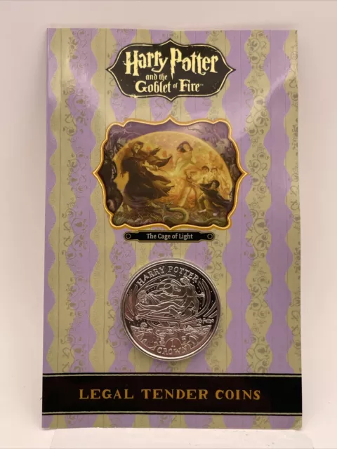 2005 HARRY POTTER & the Goblet of Fire 1 Crown Coin NIB New