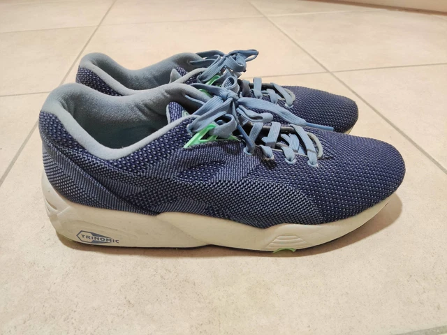 BASKETS PUMA TRINOMIC R698 Knit Mesh V2 Taille 43 Chaussures EUR 29 99 PicClick FR