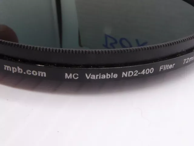 quality MC mpb  72mm ND2 400 Variable 9 Stop Neutral Density Filter FADER  ND