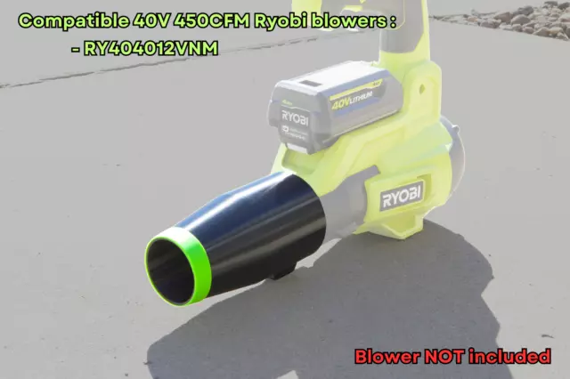 Car Drying Nozzle Blade for RYOBI 450 CFM Jet Leaf Blowers (Nozzle Only)