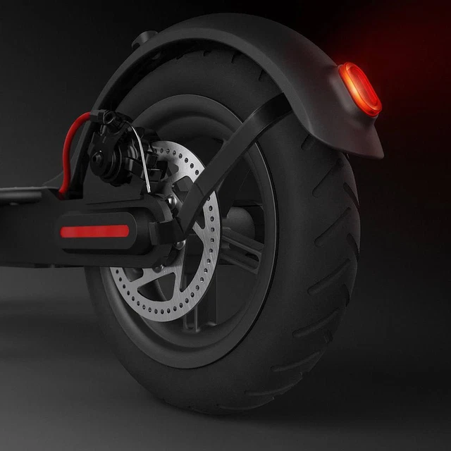 Parafango Posteriore Per Scooter Elettrico | Sostituzione Facile | Design Anti-schizzi | Nero