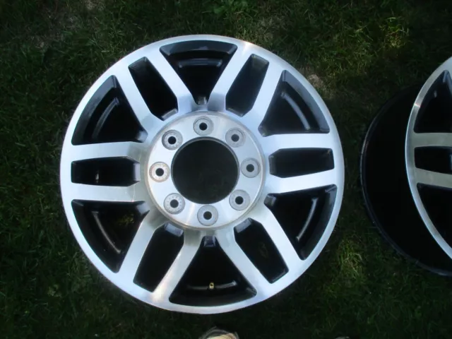 18 X 8 OEM F250 F350 factory Machined Gray Alloy wheel Rim 10009 2017 - 2019 #1