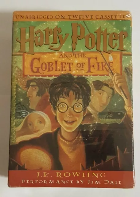 Livre audio Harry Potter et la Coupe de Feu 12 cassettes - Scellé Neuf