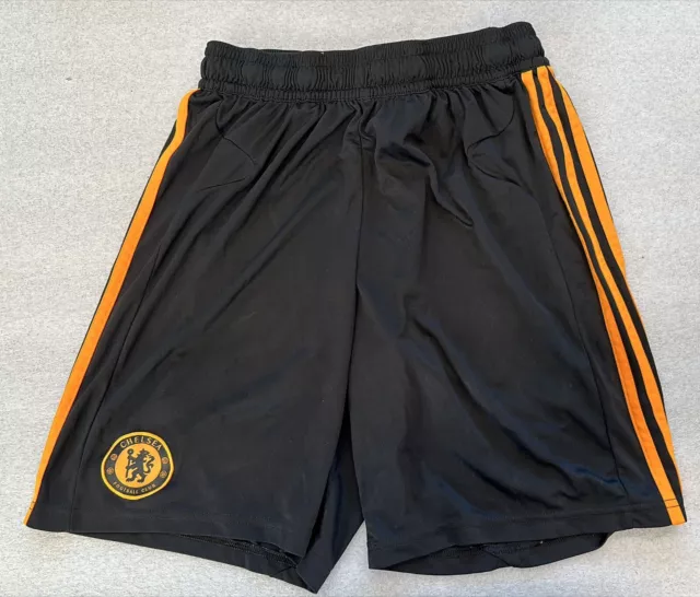 7348/14 Adidas Pantaloncini Chelsea Fc Calcio Premier League Pantaloncino