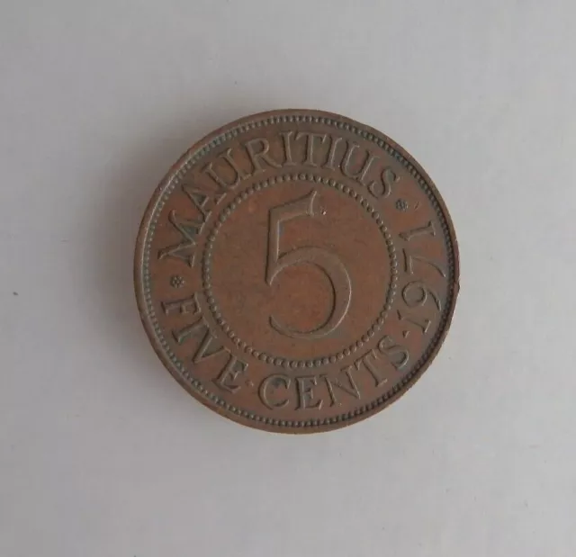 Mauritius 5 Cents 1971 Königin Elisabeth II. (85371)