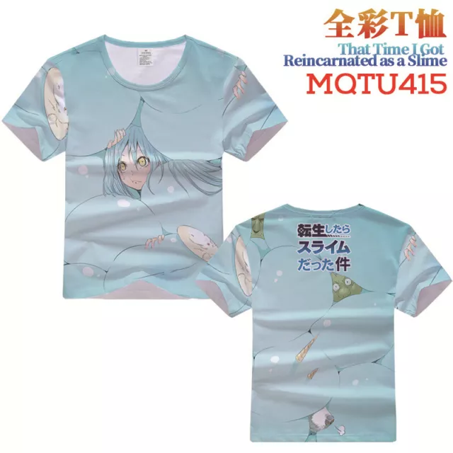 Camiseta Camisa Anime Tensei Shitara Slime Datta Ken Man 829