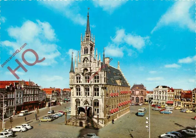 Picture Postcard, Gouda, Stadhuis