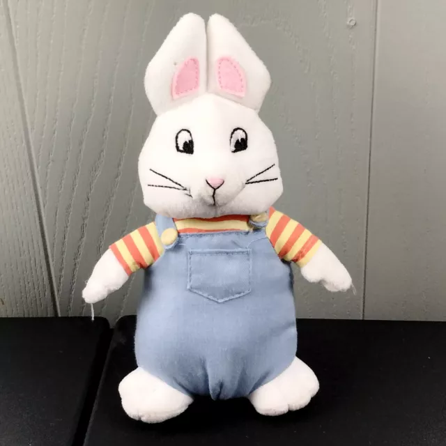 Ty Max & Ruby "Max" Only 7” Plush Bunny Rabbits Stuffed Animal Cartoon Doll