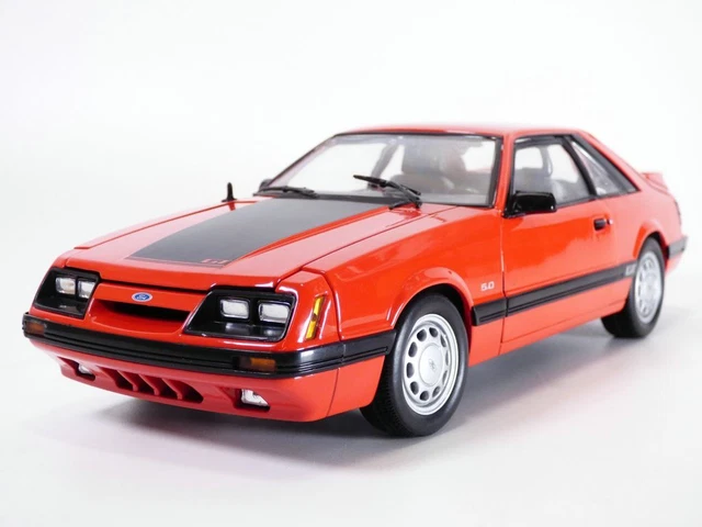 Modèle Réduit Welly - Ford Mustang GT 5.0L 1986 - Échelle 1:18 - Occasion