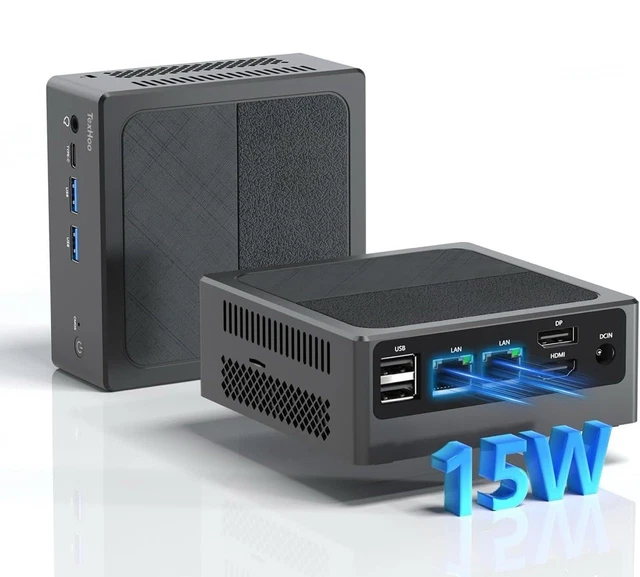 Mini PC Intel N97 Mini PC NIPOGI E1 Intel 12th N97 - 16GB RAM