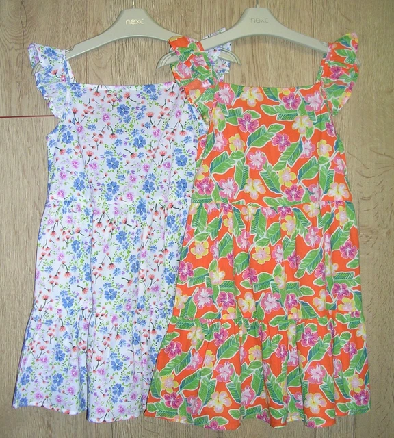 NEXT GAP BLUEZOO H&M etc Girls Summer Bundle Tops Dress Cardigan Age 6-7 122cm 2