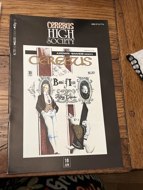 Cerebus High Society #10 Fine