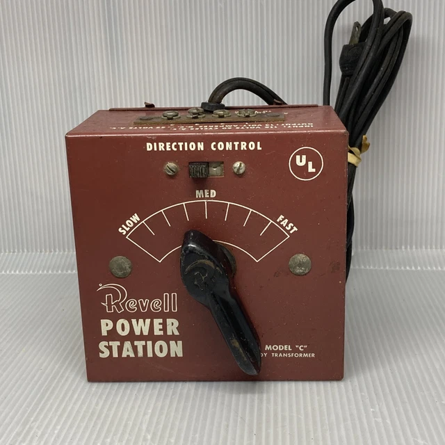 REVELL HO SCALE Train Hobby Transformer Power Pack Model C Untested 25