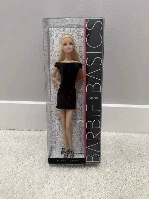Barbie Basics Doll Model No. 01 Collection 001 Black Label 2009 Mattel R9913