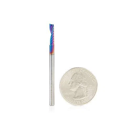 - 51410-K Solid Carbide CNC Spektra Extreme Tool 1-8 D x 1-2 CH x 1-8 SHK In