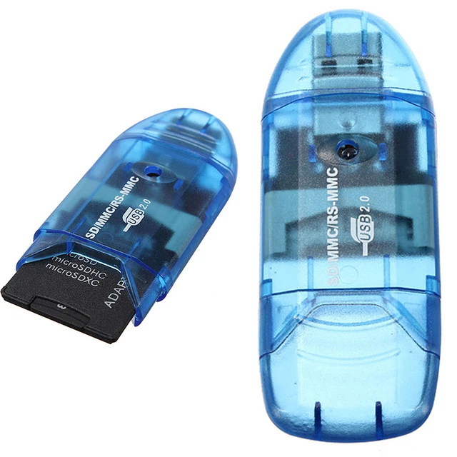 High Speed USB Memory Card Reader Writer Adapter for MMC SDHC TF UP .zy