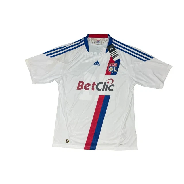 Maillot OL Domicile 2017-2018 Adidas - Taille XL - état Moyen