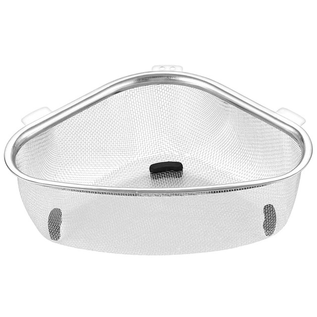 Cabilock Égouttoir à Main Acier Inoxydable - Passoire Multi-trous Cuisine