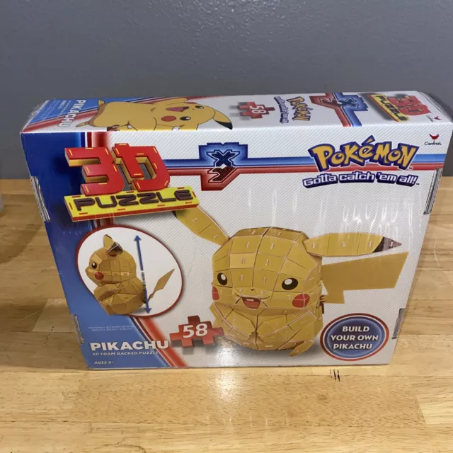 Pokemon Pikachu 3D Foam Backed 58-Piece Puzzle 