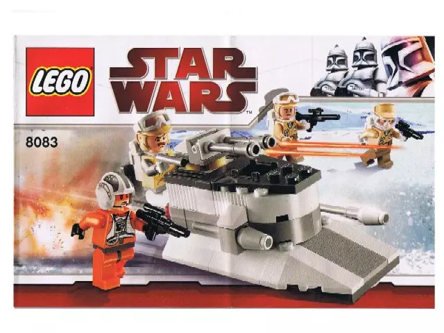 LEGO ® - Star Wars ™ - Set 8083 - Rebel Trooper Battle Pack (Instructions)